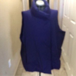 Eileen Fisher Women’s NavyBlue  Weather Resistant Down Vest Size 3X